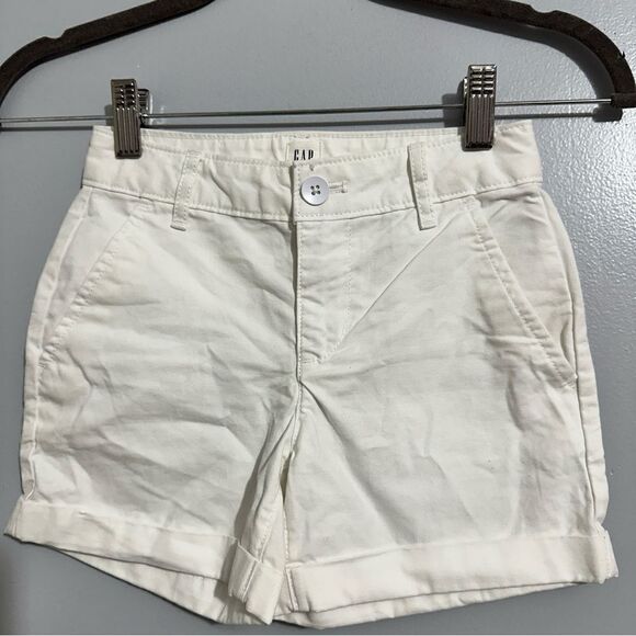 GAP kids white shorts size 8 Slim - Picture 6 of 9